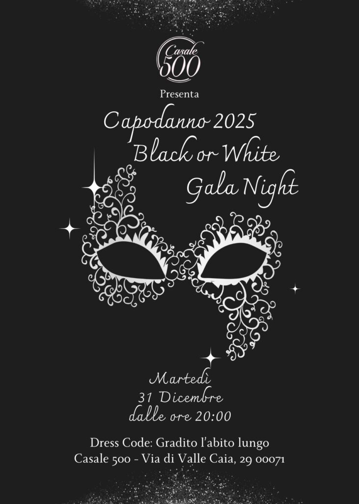 Capodanno 2025 flyer